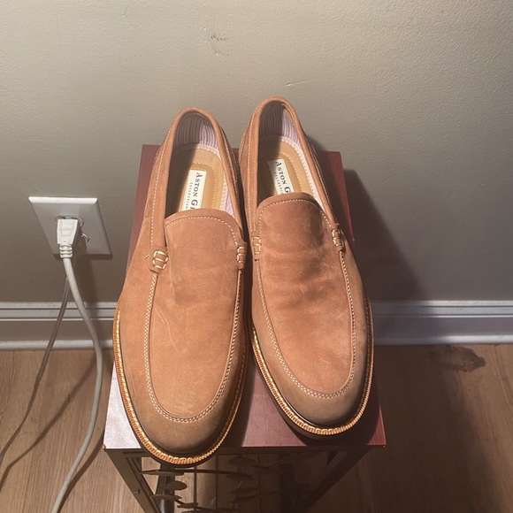 Ashton Grey Loafers